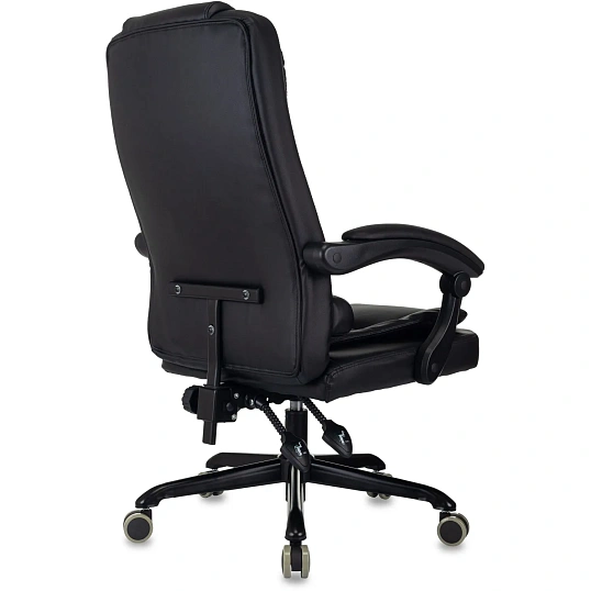 Кресло БР Комус Мебель EChair 564 экокожа,черный, металл