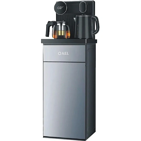 Кулер AEL LD-AEL-81a cool grey, с чайным столиком Тиабар
