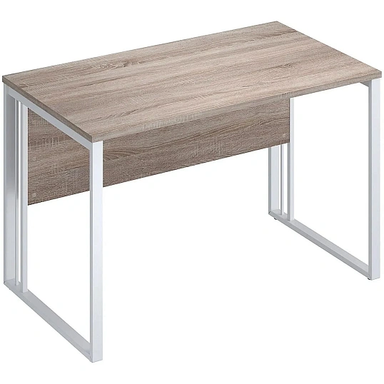Стол Комус Мебель К-Loft 241S014 1180х670х752 дуб сонома темн/белый