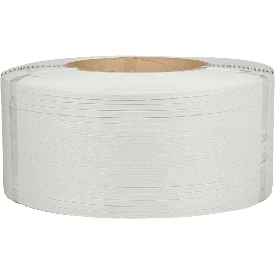 Стреппинг лента Полипропиленовая 9мм х 0,5 (4000 м.) Белая