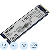 SSD накопитель Patriot PCIe 3.0 x4 512GB P300P512GM28 P300 M.2 2280