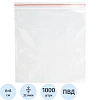 Пакет с замком (Zip Lock) 6x8 см., 32мкм, 1000 шт/уп эконом
