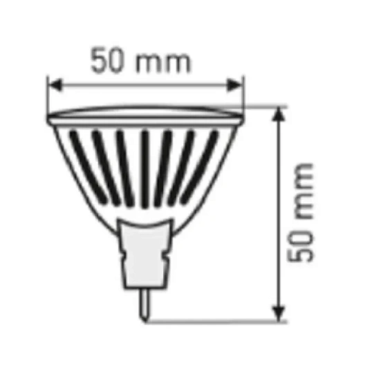Лампа светодиодная ЭРА LED MR16-12W-840-GU5.3 12Вт GU5.3 4000К Б0040888