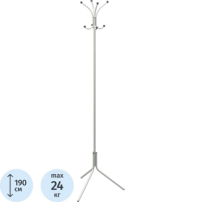 Вешалка KD_напольная Комус Мебель КР-20.4 крючка металлик