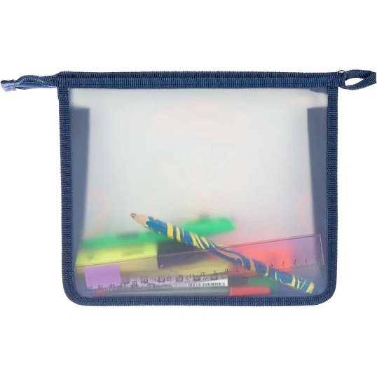 Папка для тетрадей Moto freestyle,А5,молния, пластик, ПТ-713