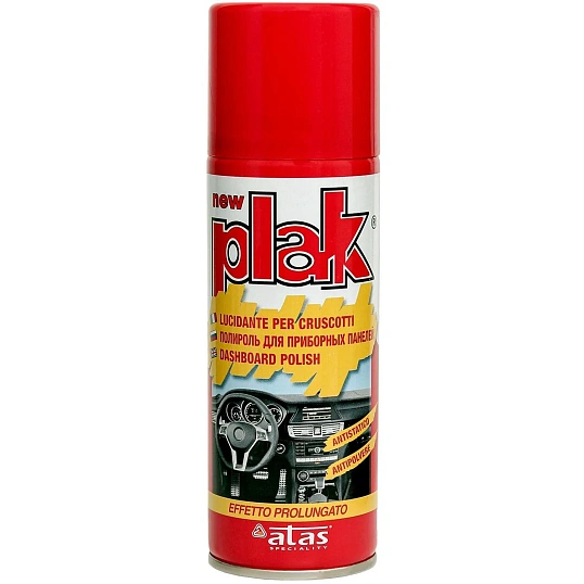 Полироль -очиститель салона  PLAK  200 мл (аэр.),  Клубника 5101