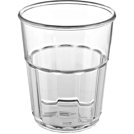 Стакан Олд Фэшн 300 мл. d=80 мм. h=95 мм. поликаб, прозрачн. Гранити 77158