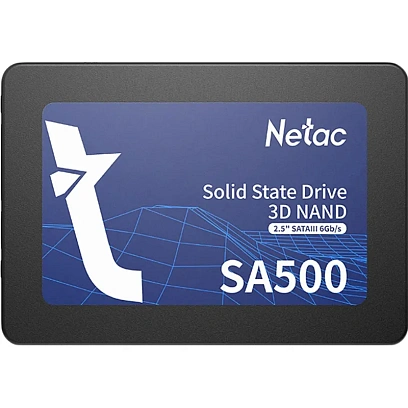 SSD накопитель Netac SSD SA500 240GB 2.5 SATA 3D NAND(NT01SA500-240-S3X)