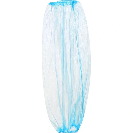 Нарукавники одноразовые п/э, ц.синий, арт.085-1674,10мкм ,(100 шт/уп)