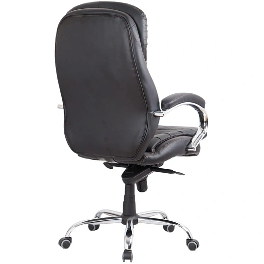 Кресло BN_SH_EChair-515 MPU кожзам черный, хром