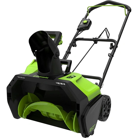 Снегоуборщик аккумуляторный Greenworks  GD60PSTK4, 60V АКБ 4Ач/ЗУ 2602907UB
