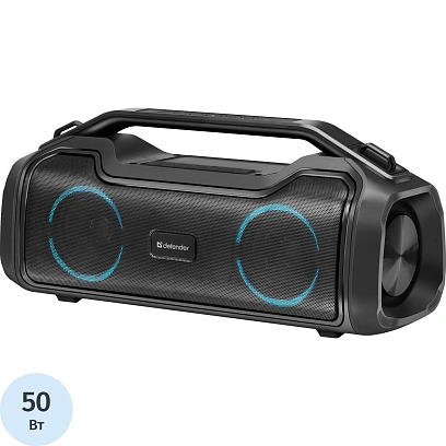 Акустическая система Defender Beatbox 50 50Вт, BT/RGB/TF/TypeC/IPX5/PWB