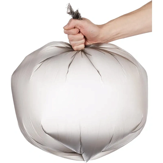 Мешки для мусора ПНД 60л 60х70см 8мкм черные 50шт/уп_Green Pack