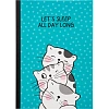 Тетрадь общая So Many Cats 60л, B5, блок бел, клетка,пл.обл.,в ассортимент