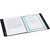 Папка файловая Комус 20 сиреневая, с карманом для CD/визитки