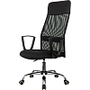 Кресло VB_EChair-510 TW сетка/ткань черный хром
