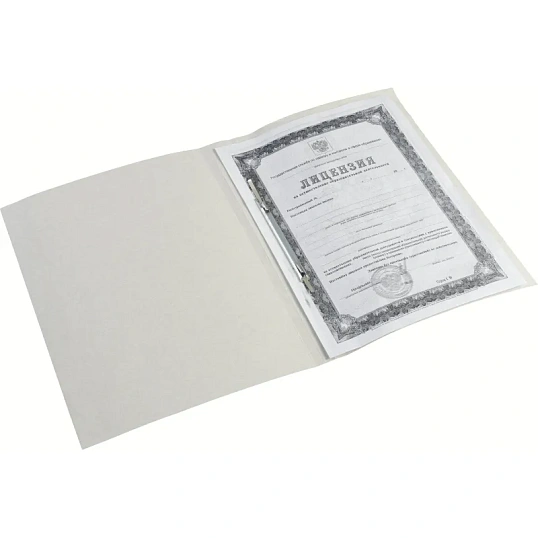 Скоросшиватель картон. ДЕЛО 300 гр/м2  А4 200 лист немелован