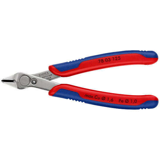 Бокорезы прецизионные L-125 мм Electronic Super Knips KNIPEX KN-7803125