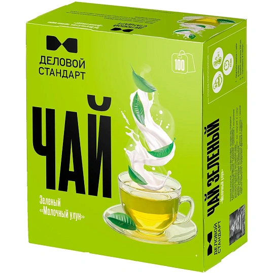 Чай Деловой Стандарт молочный улун 2грх100пак