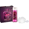 Подарочный набор Camay Magique женский гель для душа + мочалка шар для тела