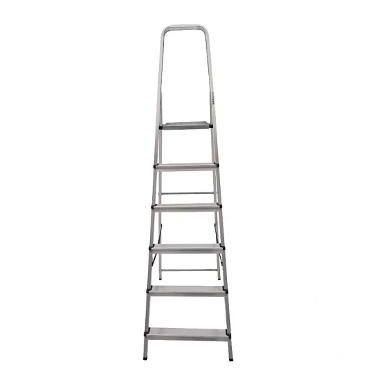 Стремянка алюминиевая 6 ступеней Новая Высота  1110106