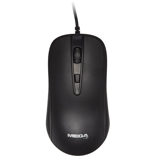 Мышь компьютерная черная, USB 800-2400DPi, 121,5x64x39мм BT-JM-001/E-M002A