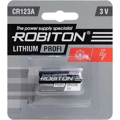 Батарейка ROBITON PROFI CR123A BL1