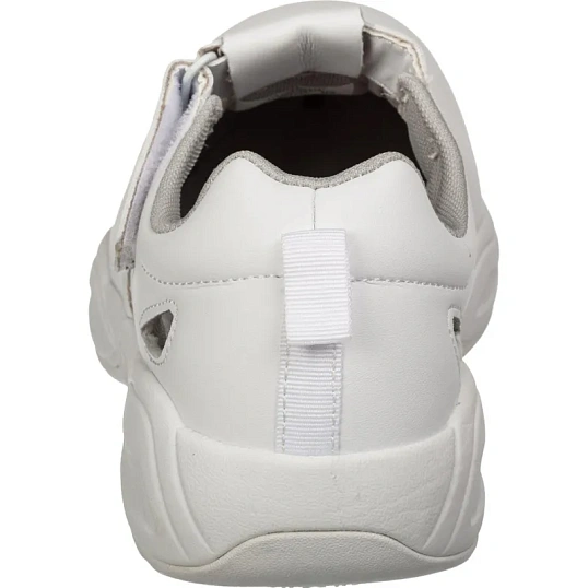 Полуботинки (сандалии) с перф White GRIP PROTECTION c ПП р.43 (19143)