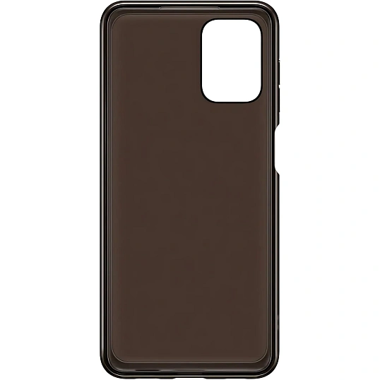 Чехол -крышка Soft Clear Cover A12, Samsung, чер, EF-QA125TBEGRU