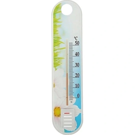 Термометр комнатный Цветок в блистере П-1 (ПТ000001558)