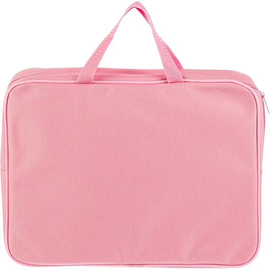 Папка для тетрадей  Фея А4 на молнии с ручками,ткань,75мм,ПМД-4-20