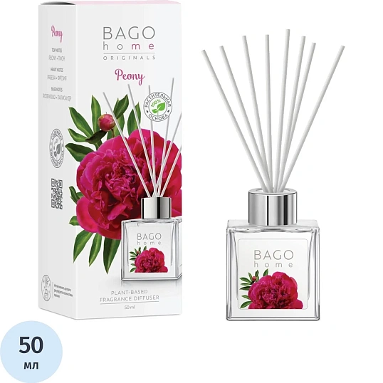 Аромадиффузор мини Пион 50 мл BGH0620