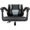 Кресло VB_Echair Easy Game-907 LT PU экокожа черный/серый, пластик
