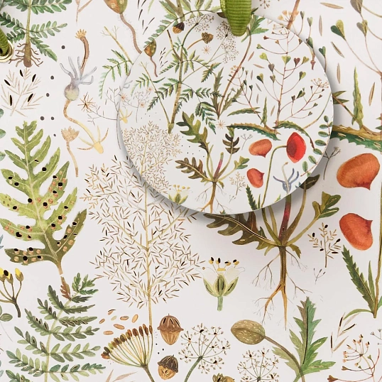 Пакет для подарков PREMIUM FLORA.ЛУГОВЫЕ ТРАВЫ, L, 26x32.4x13см, 2-852/06