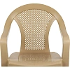 Кресло PR_Decorona DeVeranda 540x535x785 мм, круглая сетчатая спинка латте