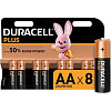 Батарейка DURACELL PLUS AA BL8 (8шт/уп)