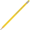 Карандаш чернографитный Deli EC011-HB шестигр., HB ластик, цвет АССОРТИ