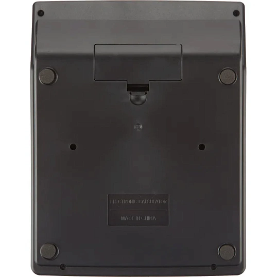 Калькулятор настольный ПОЛНОРАЗМЕРНЫЙ Attache AF-445S,12р,дв.пит,серебр