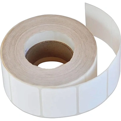 Термотрансферные этикетки ПП 30х20, 2000шт/рул, вт.40, (490236)