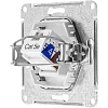 Розетка компьютерная 1-м AtlasDesign RJ45 кат.5E механизм бел. SE ATN000183