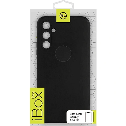 Чехол накладка силикон Red Line iBox Case для Samsung Galaxy A34 5G, черный