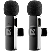 Набор радиомикрофонов Defender Talky-138, петличный, черный, 2шт