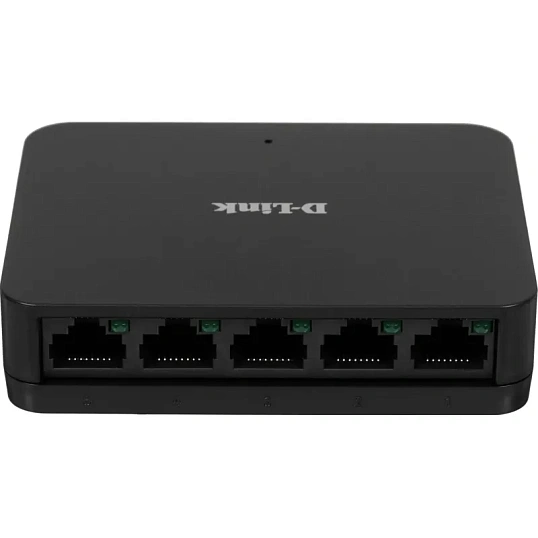 Коммутатор D-Link DGS-1005A/G1A 5 портов 10/100/1000Base-T неуправляемый