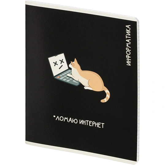 Тетрадь предметная КОТЫ МЕМЫ, набор12 шт.48л,А5+, клетка/линия/71449