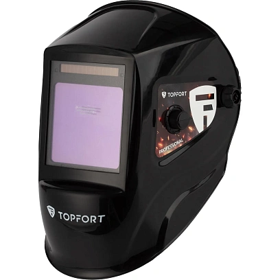 Щиток защитный сварщика с АСФ хамелеон TOPFORT PROFESSIONAL 3/4-8/9-13 DIN