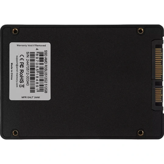 SSD накопитель AMD SATA-III 512GB R3SL0512G2 Radeon R3 2.5