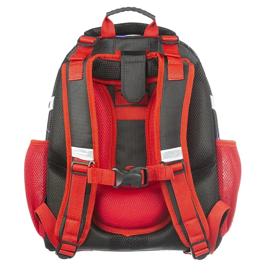 Ранец №1School X-treme, 2 отд., эргоном. спинка, светящийся кант