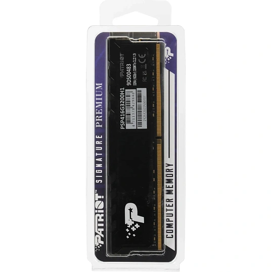 Модуль памяти Patriot Memory DDR4 DIMM 16GB 3200Мгц(PSP416G3200H1)