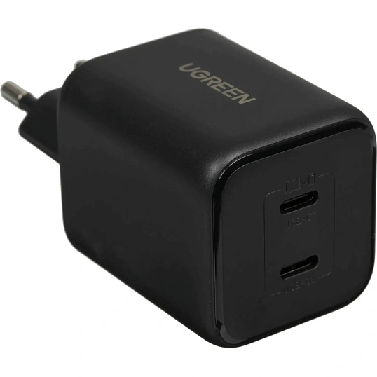 Зарядное устройство UGREEN,сетевое, X526(65058) 45W,USB-C GaN,EU,черн