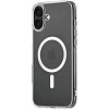 Чехол uBear Real Mag Case,защитн,iPhone16 Plus,усил.прозр(CS397TT67RL-I24M)